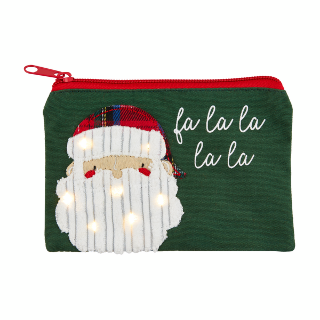 Mud Pie Light Up Christmas Pouch