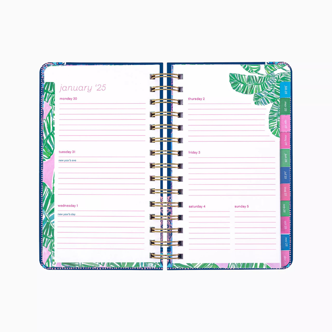 Lilly Pulitzer Medium 17 Month Agenda