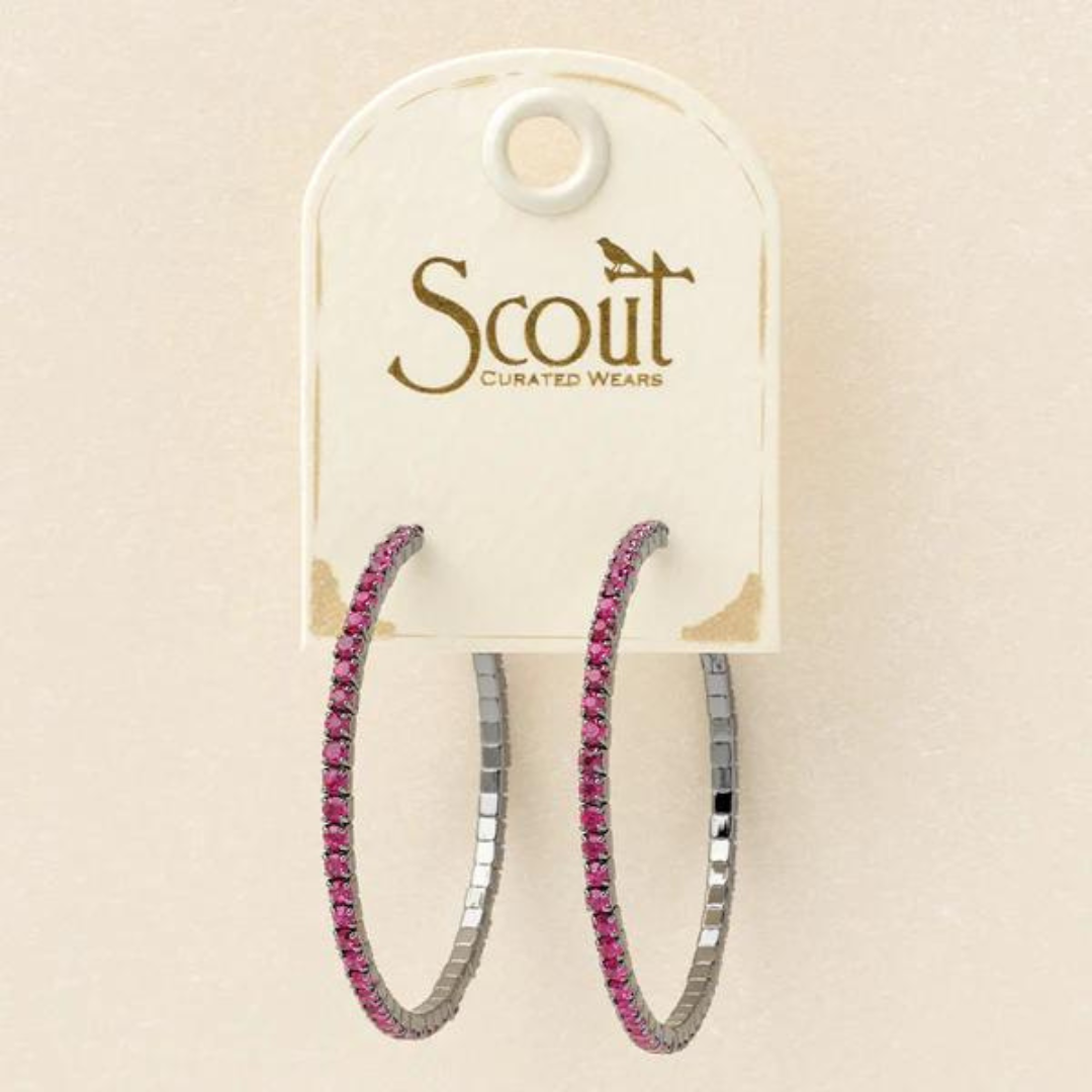 Scout Curated Sparkle & Shine Hoop - Large - The Cottage