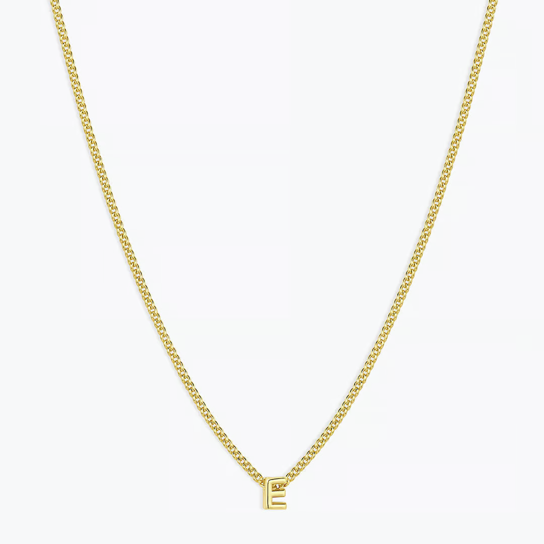 Gorjana Wilder Mini Alphabet Necklace