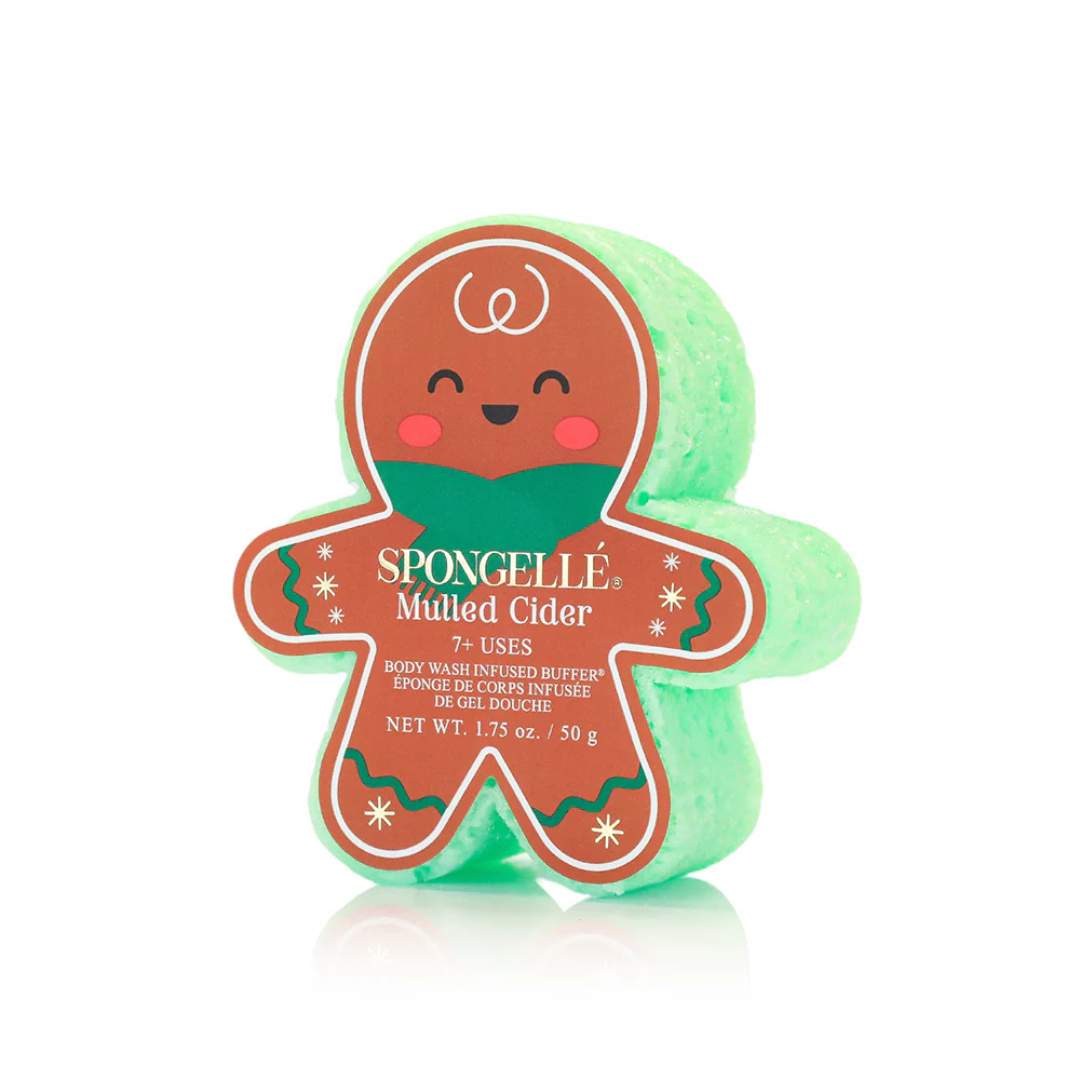 Spongelle Everything Nice Gingerbread Holiday Gift Set