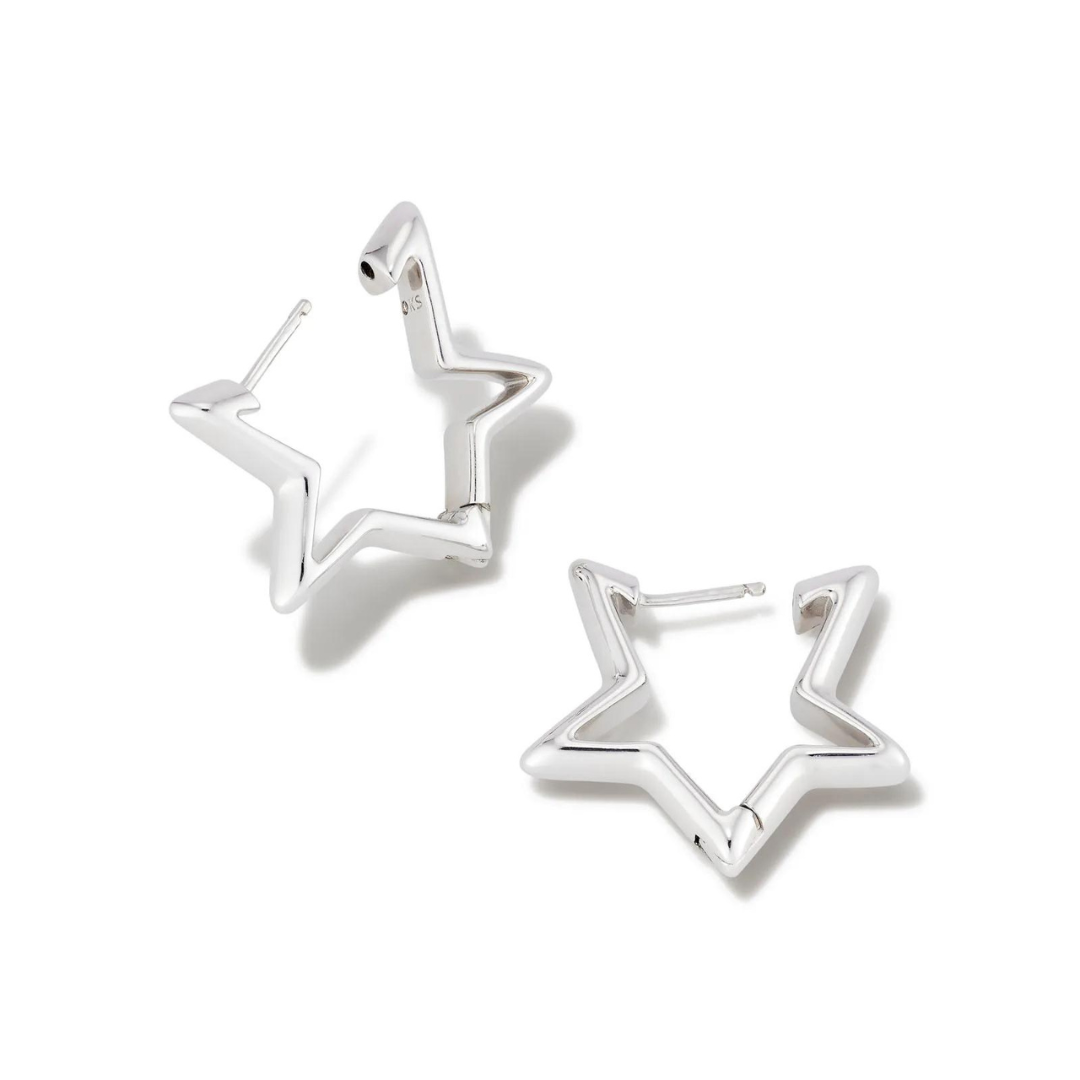 Kendra Scott Star Huggie Earrings