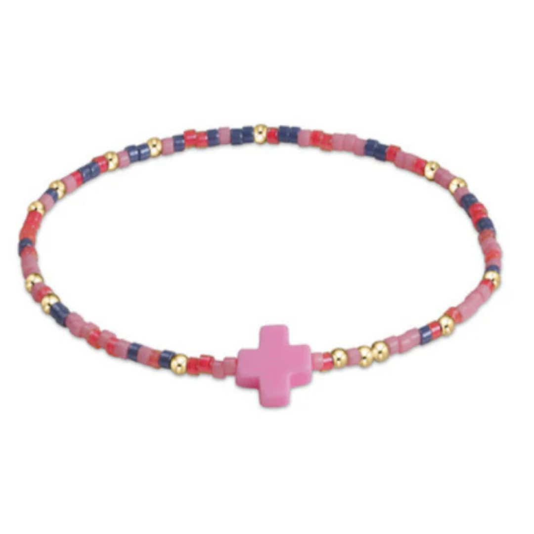 Enewton egirl Hope Unwritten Signature Cross Bracelet