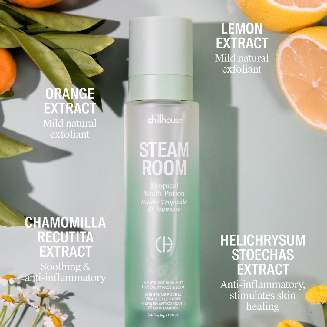 Chillhouse Steam Room Facial Mist - The Cottage