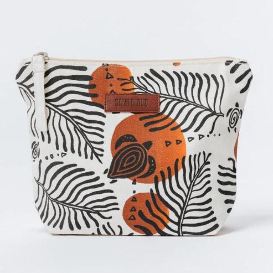 Sand Cloud Zipper Pouch - Retro Turtles