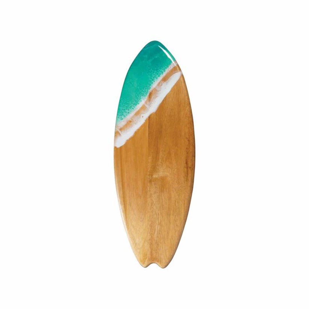 Lynn & Liana Surfboard Charcuterie Board