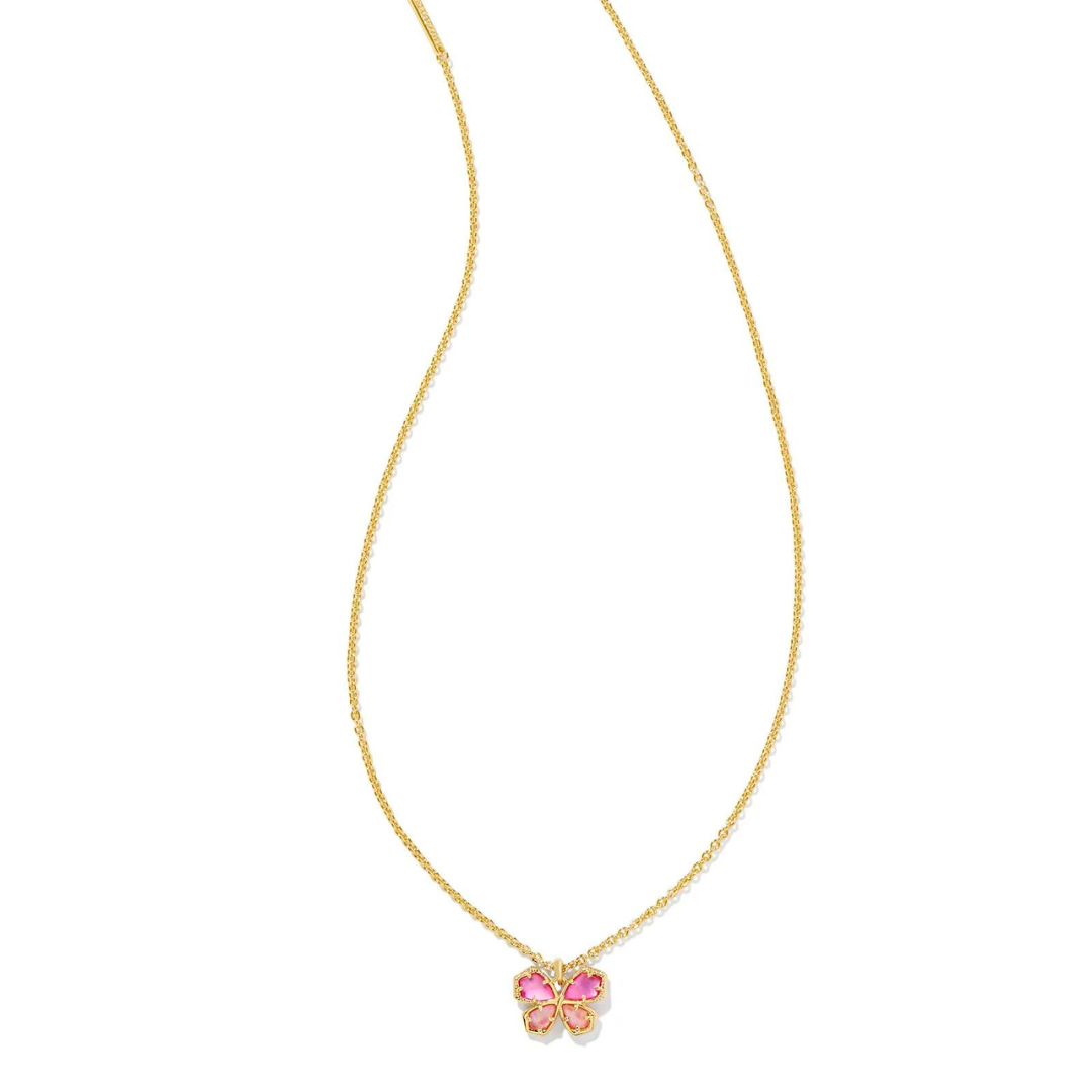 Kendra Scott Mae Butterfly Necklace - Gold