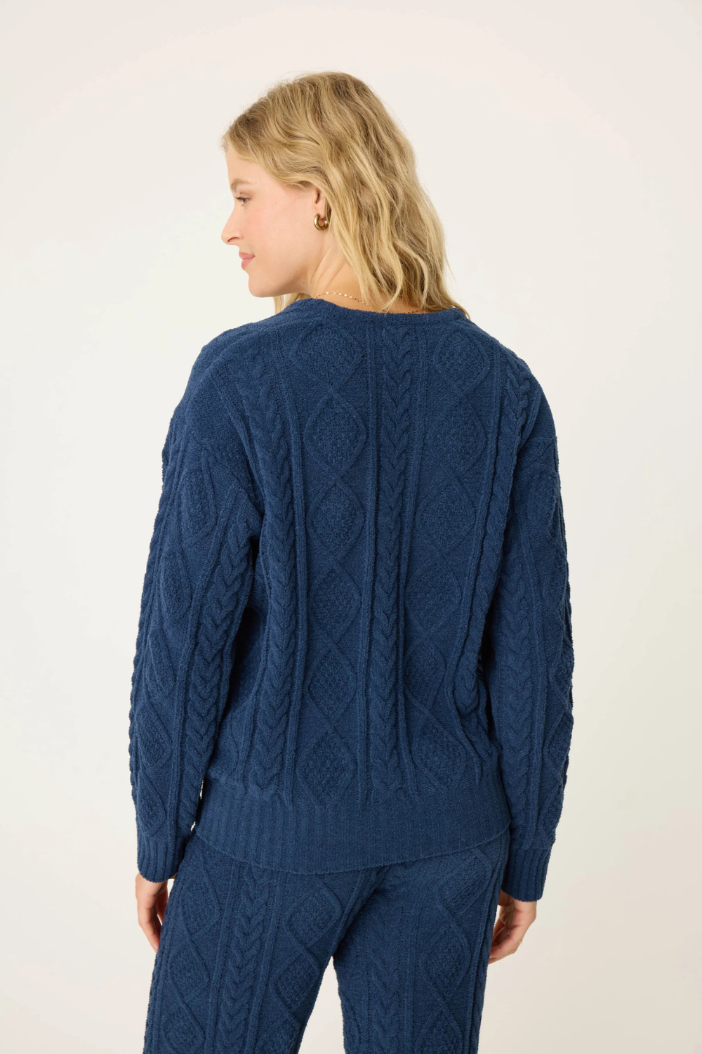 P.J Salvage Long Sleeve Chenille Cable Knit