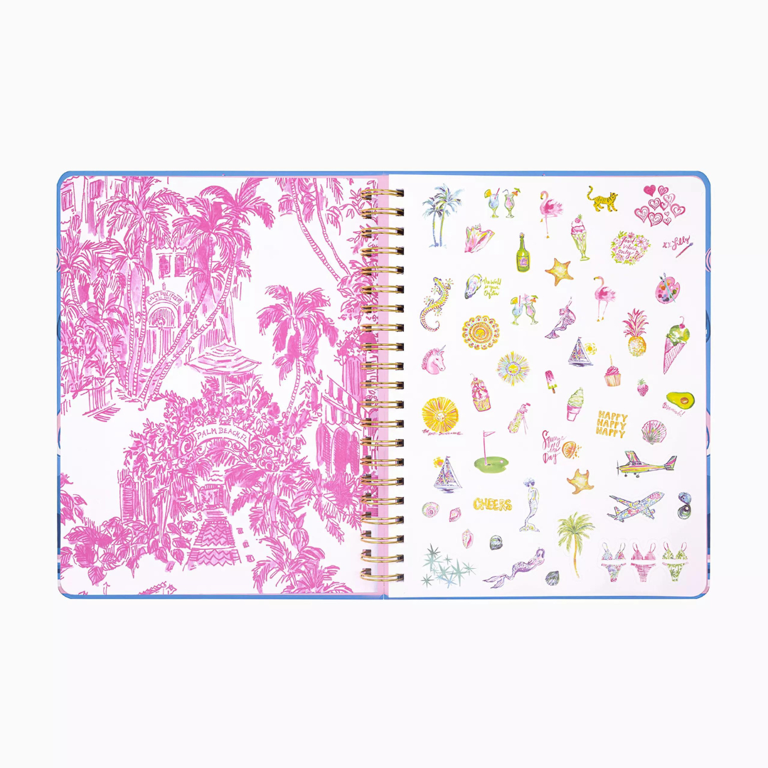 Lilly Pulitzer Jumbo 17 Month Agenda