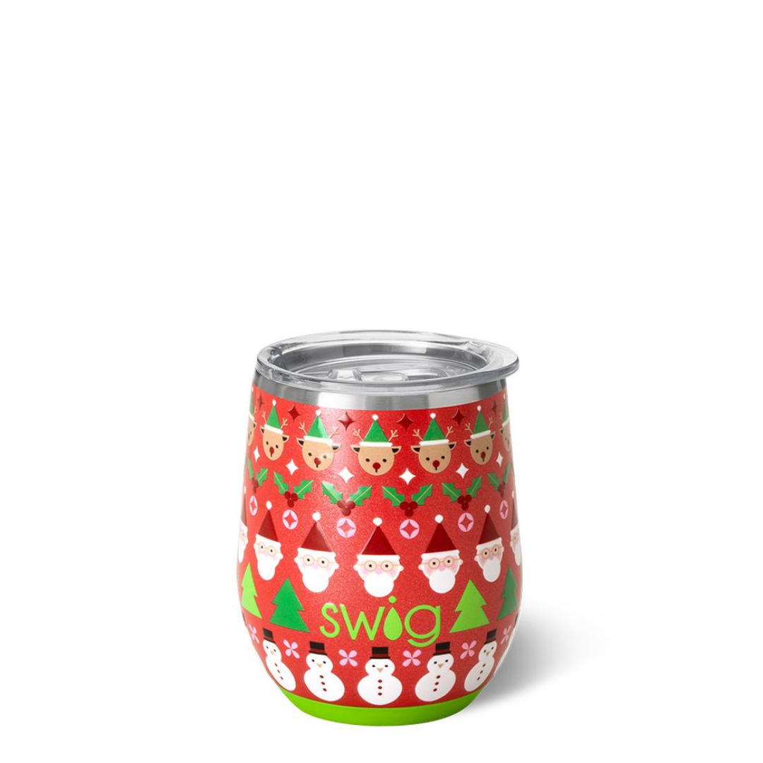 Swig Holiday Stemless Wine Cup