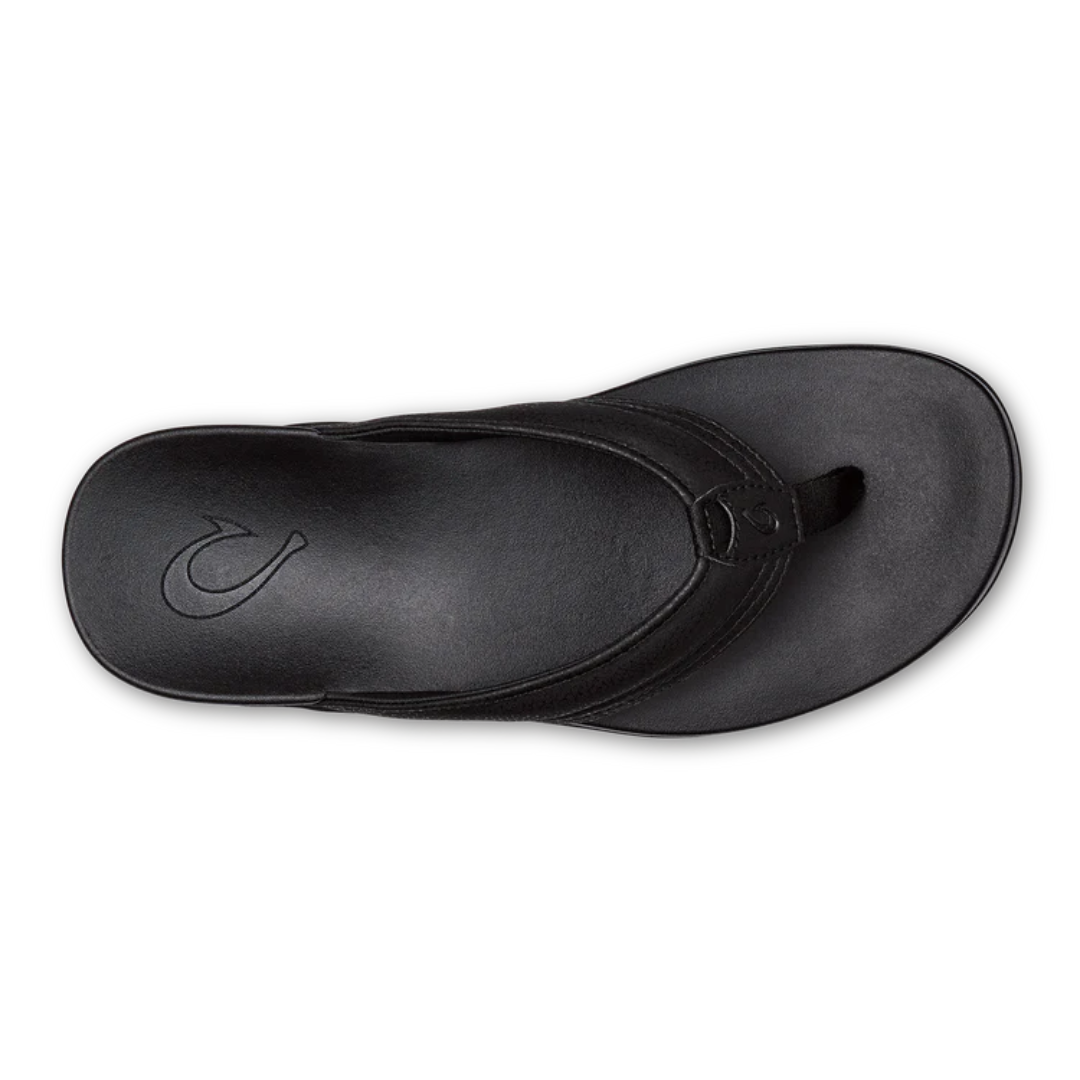 Olukai Maha Flip Flops - Black