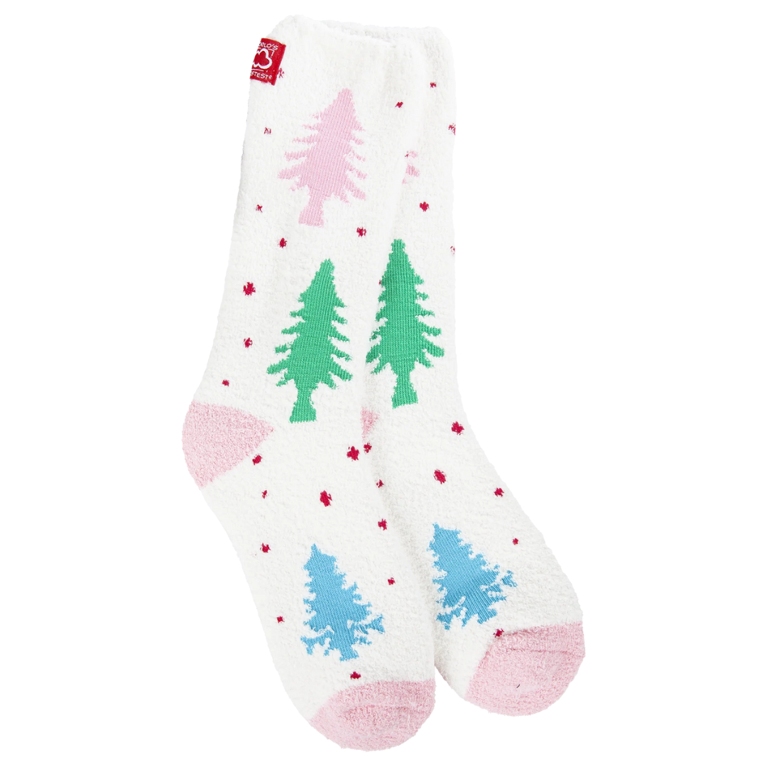 World's Softest Holiday Cozy Crew Socks