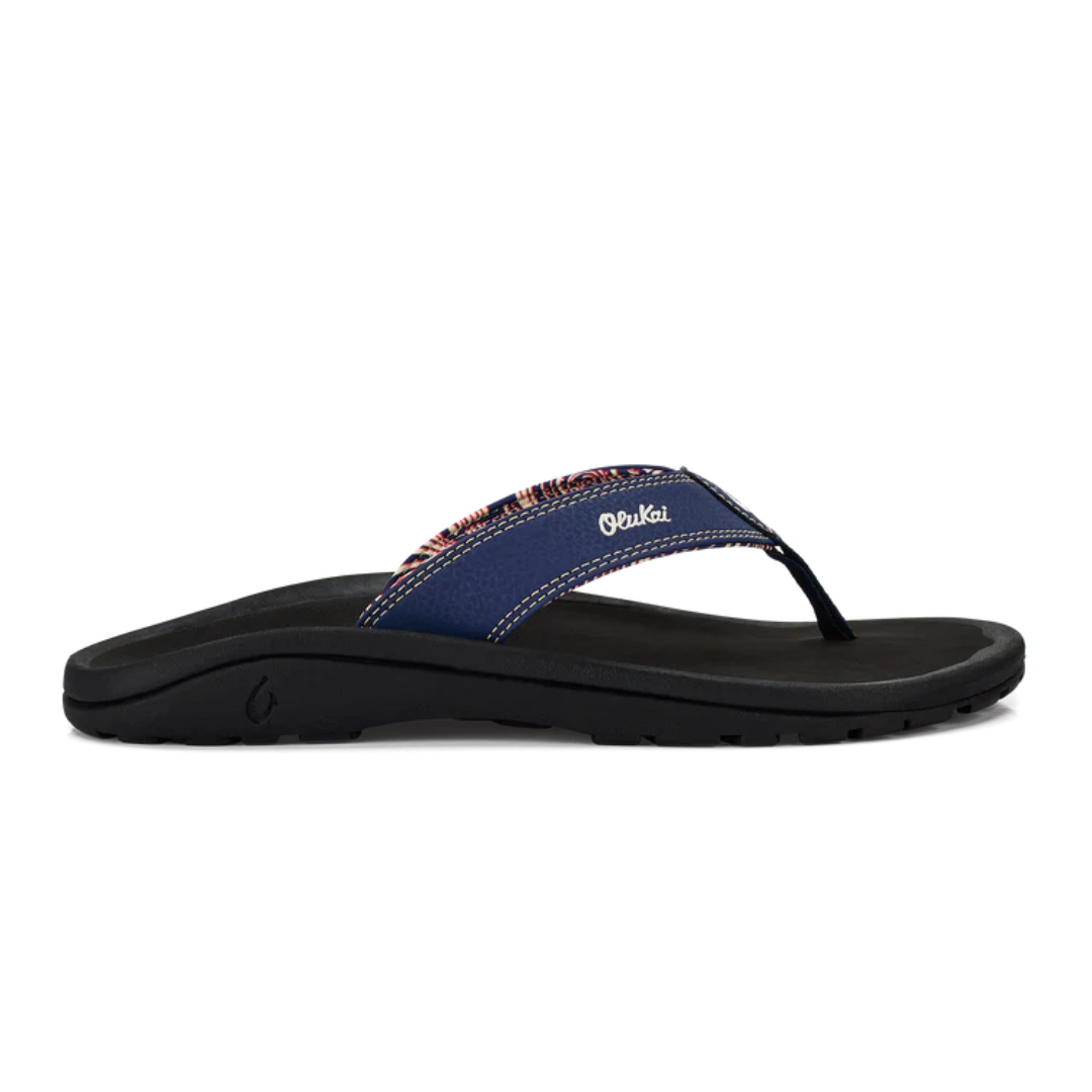 Oluaki 'Ohana Flip Flops - Navy/Onyx