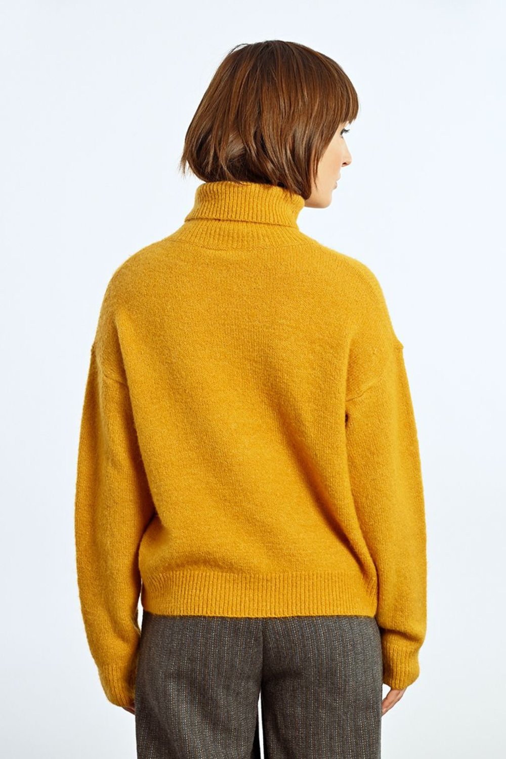 Molly Bracken Young Ladies Knitted Sweater - Saffron Yellow