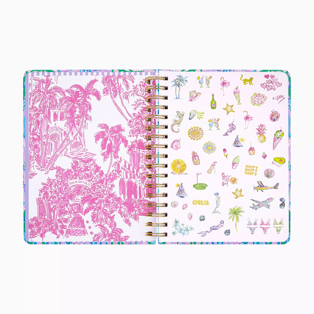 Lilly Pulitzer Large 17 Month Agenda