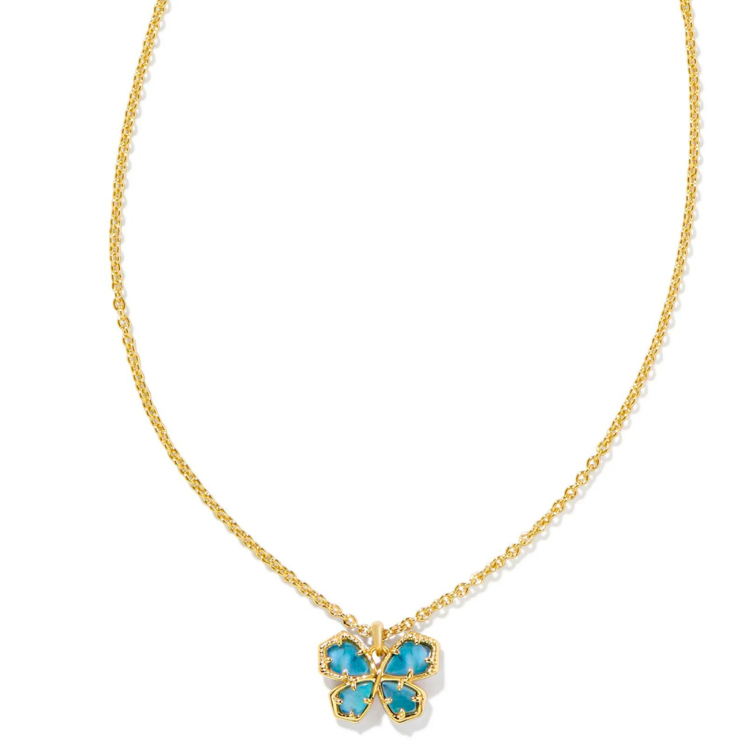 Kendra Scott Mae Butterfly Necklace - Gold