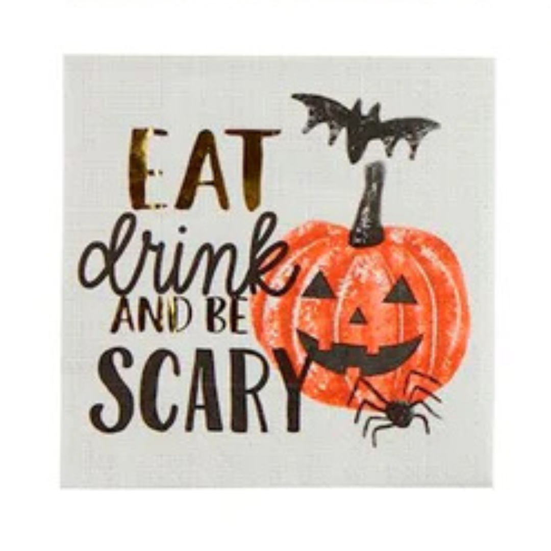 Mud Pie Halloween Paper Napkin