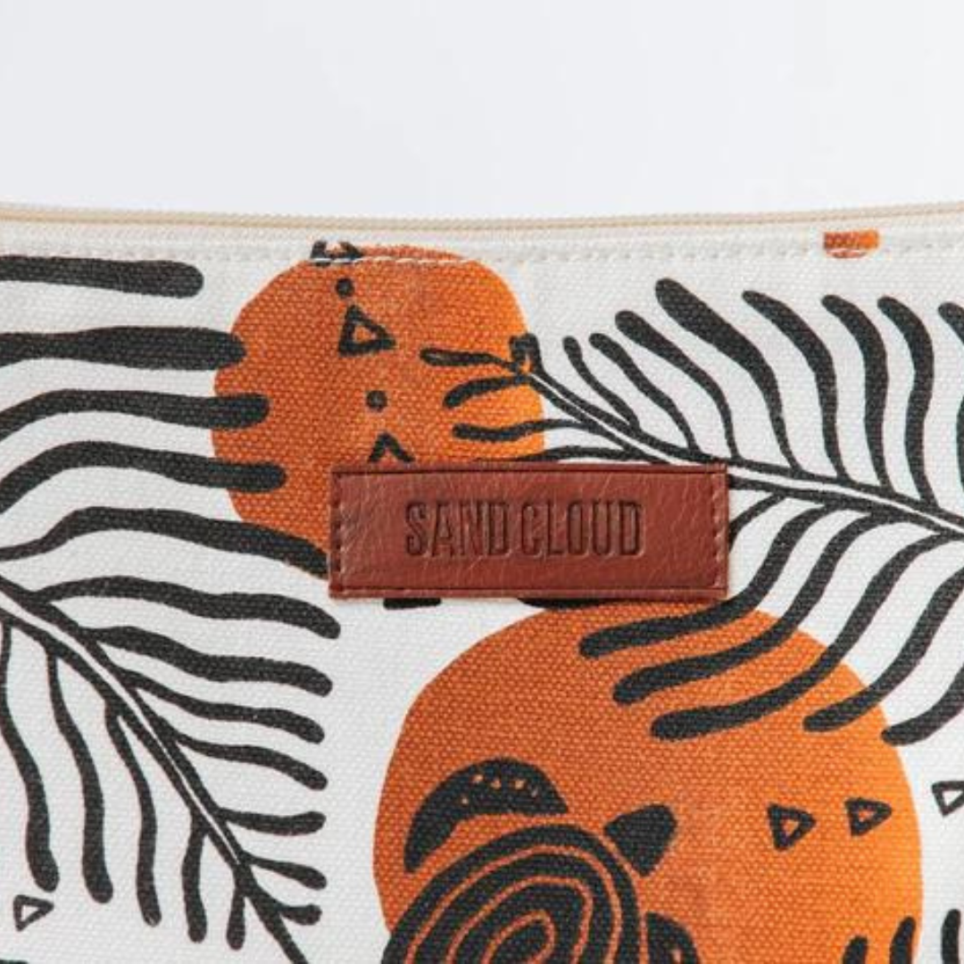 Sand Cloud Zipper Pouch - Retro Turtles