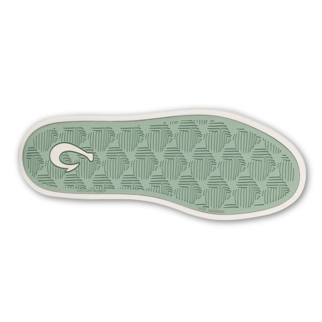 Olukai Pehuea Li Slip Ons - Swell/White Sand