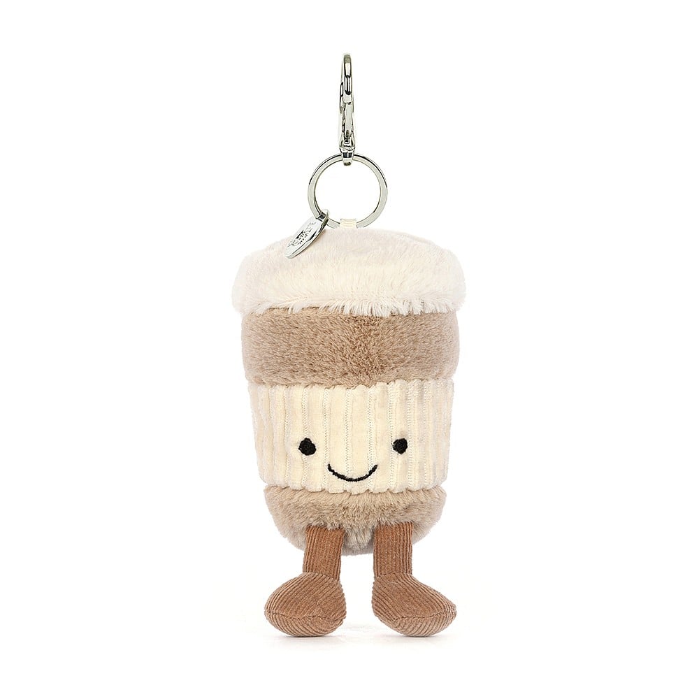 Jellycat Amuseable Coffee-To-Go Bag Charm - The Cottage