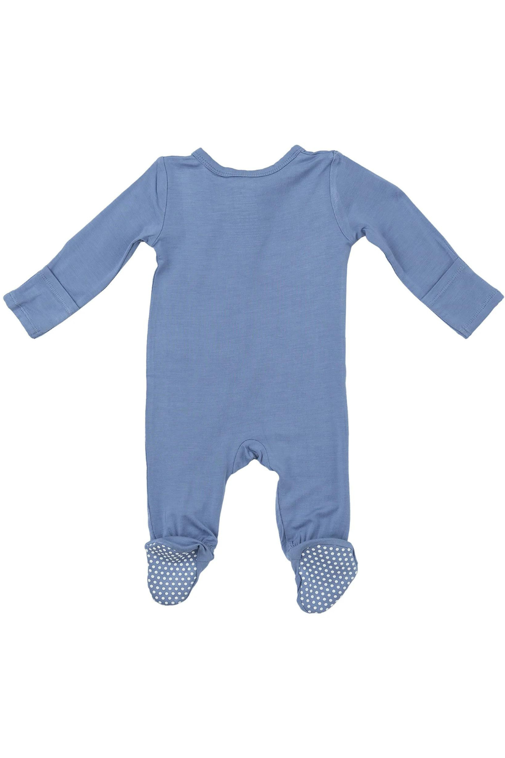 Angel Dear 2 Way Zipper Footie - Blue