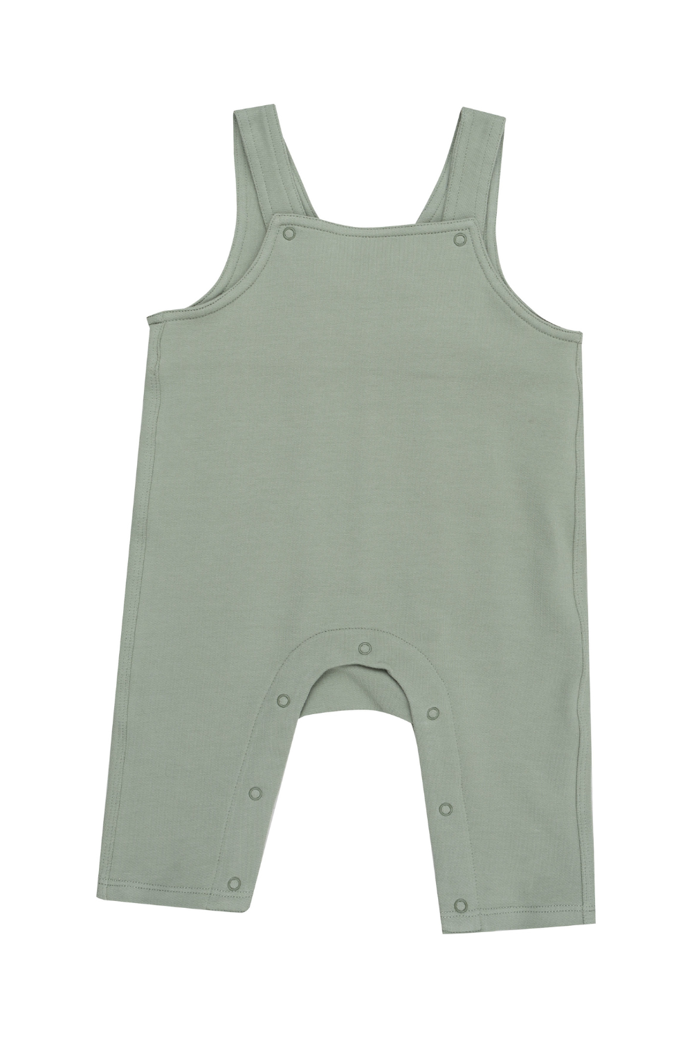 Angel Dear French Terry Desert Sage Overalls