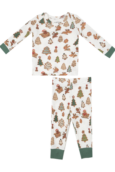 Angel Dear Gingerbread Sleigh Ride Loungewear Set - The Cottage