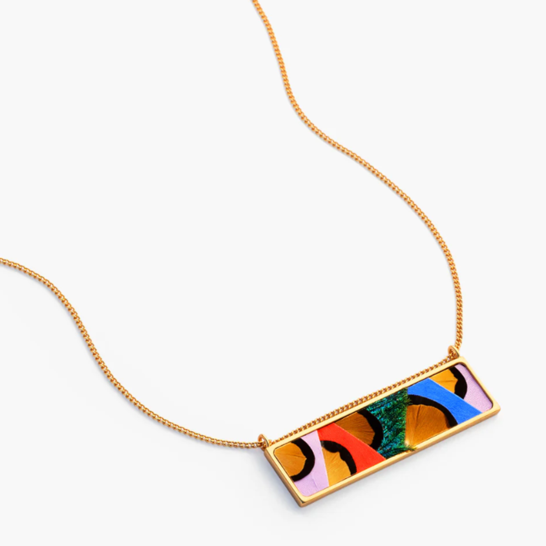 Brackish Santa Cruz Bar Necklace - Multi