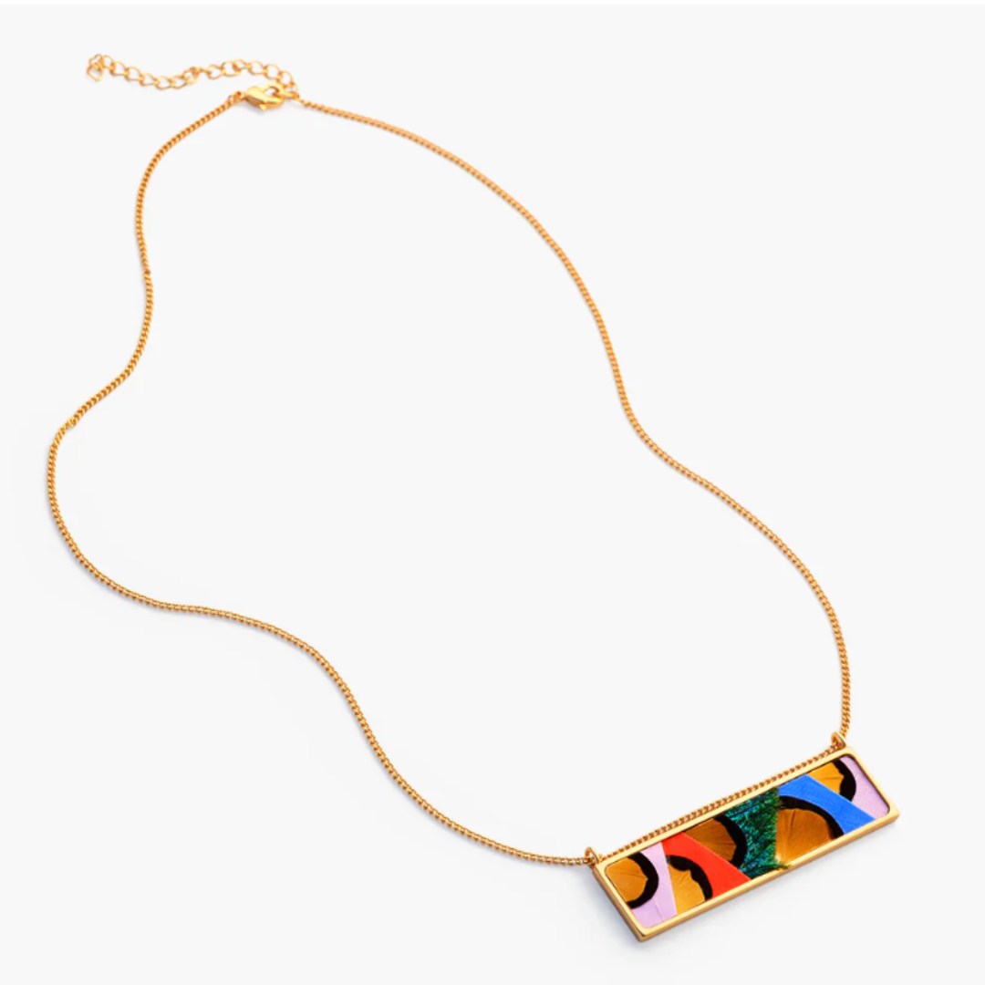 Brackish Santa Cruz Bar Necklace - Multi