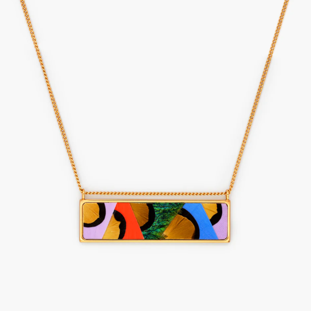 Brackish Santa Cruz Bar Necklace - Multi