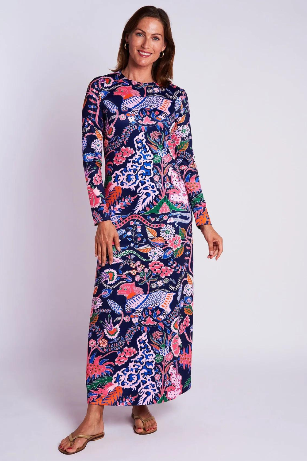 CK Bradley Ashton Dress - Eden Navy Multi