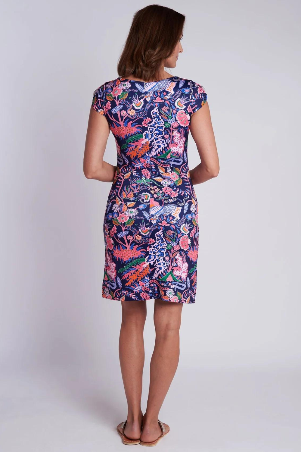 CK Bradley Aurora Dress - Eden Navy Multi