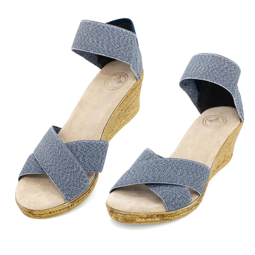 Charleston Cannon Wedge - Bouquet Blue