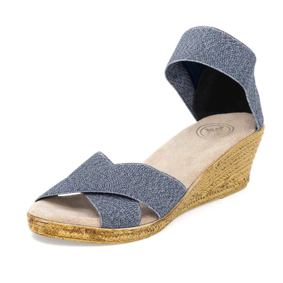 Charleston Cannon Wedge - Bouquet Blue