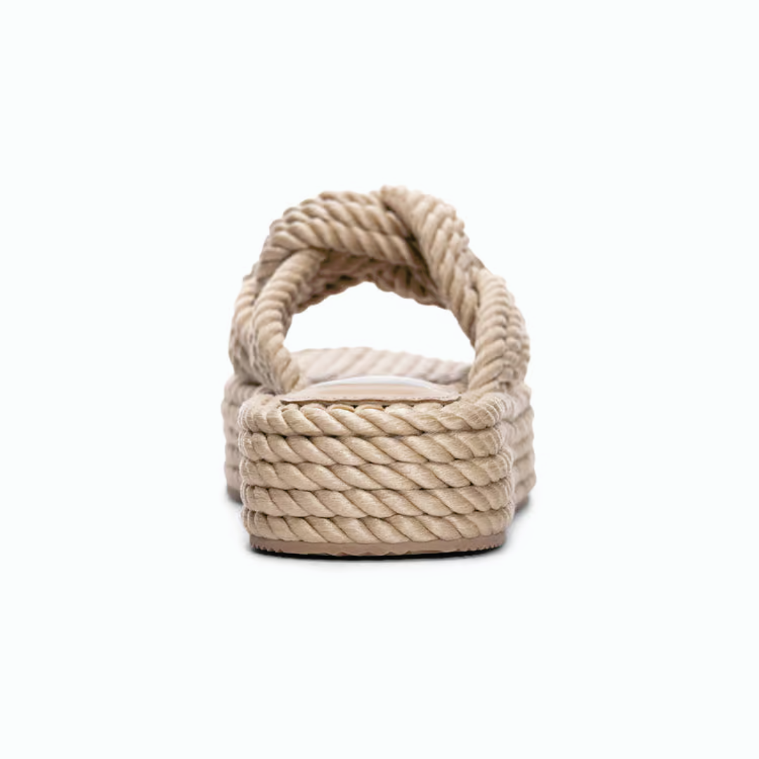 Chinese Laundry Knotty Rope Casual Sandal - Natural