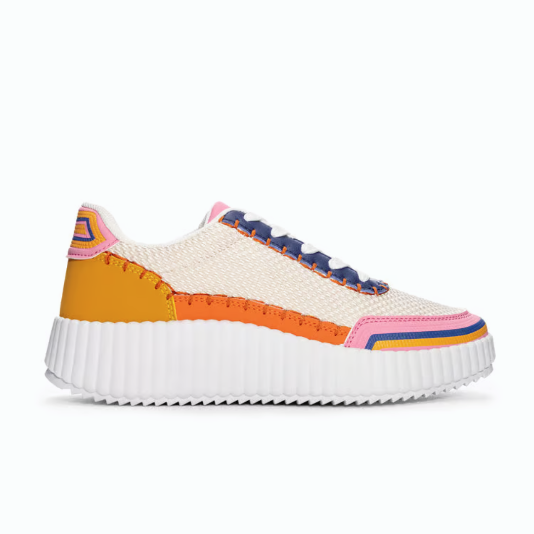 Chinese Laundry Spirited Mesh Pull-On Sneaker - Pink Multicolor