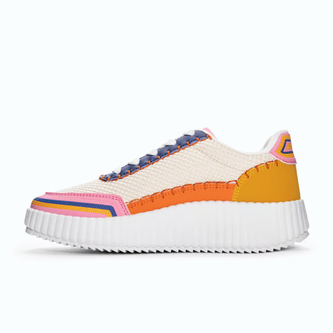 Chinese Laundry Spirited Mesh Pull-On Sneaker - Pink Multicolor