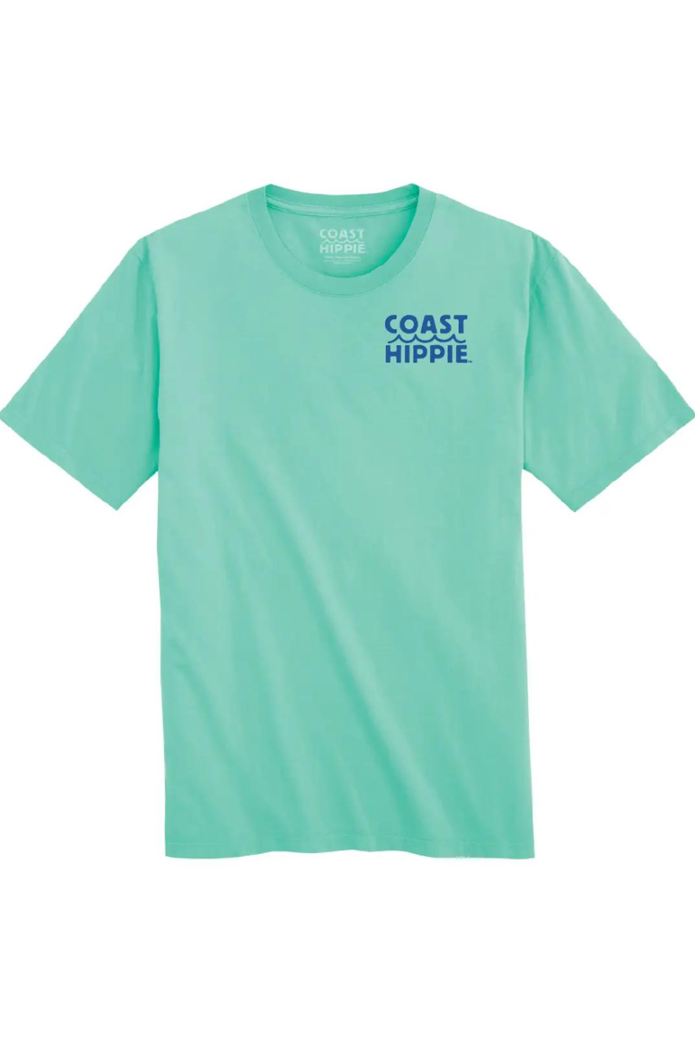 Coast Hippie Sea Sick 2024 T-Shirt - Turquoise