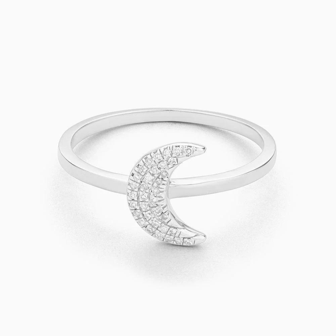 Ella Stein Silver Mooning Over You Ring - 8 - The Cottage