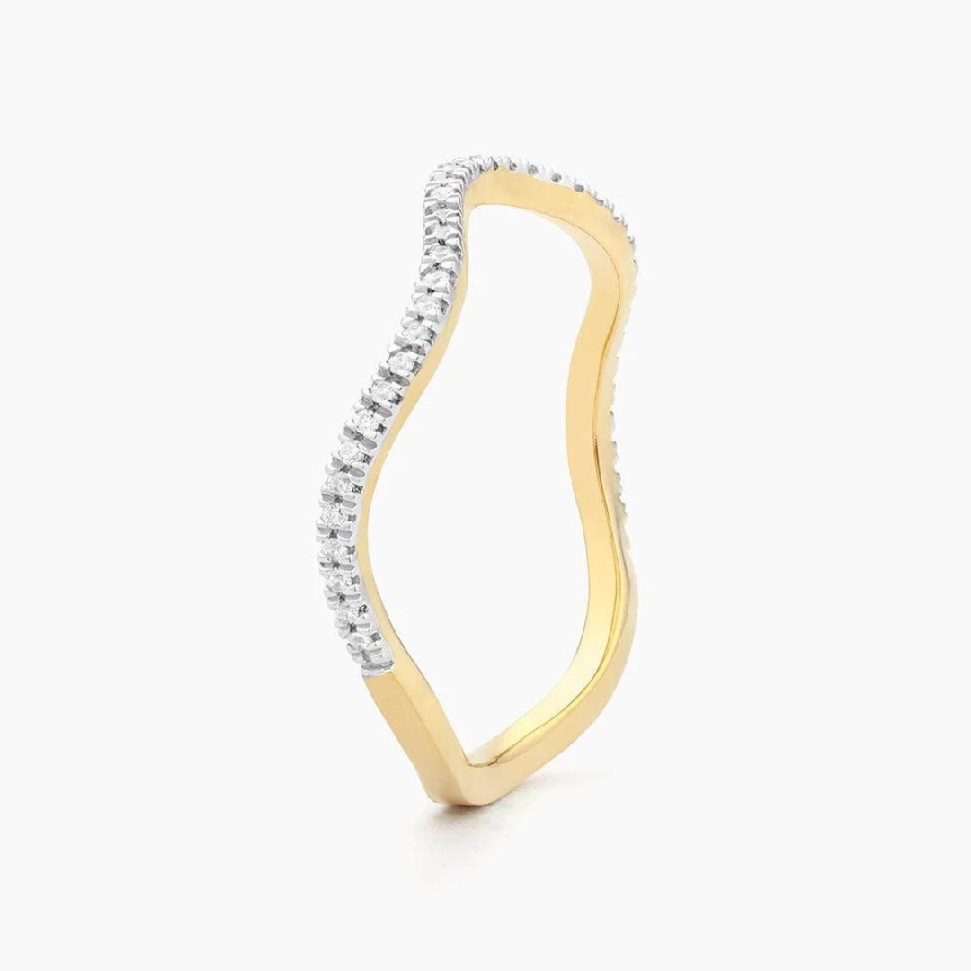 Ella Stein Make Waves Gold Ring - The Cottage