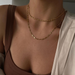 Ellie Vail Garcelle Mini Disc Chain Necklace - Gold - The Cottage