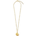 Ellie Vail Georgina Shell Pendant Necklace - Gold - The Cottage