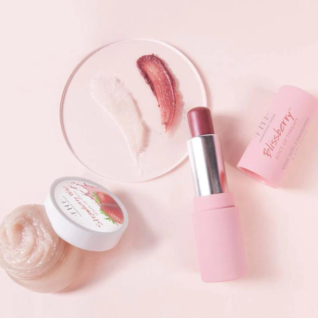 Farmhouse Fresh Strawberry Wine Luscious Lip Kit