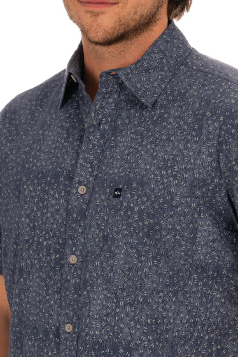 Fish Hippie Rumfront Short Sleeve - Indigo