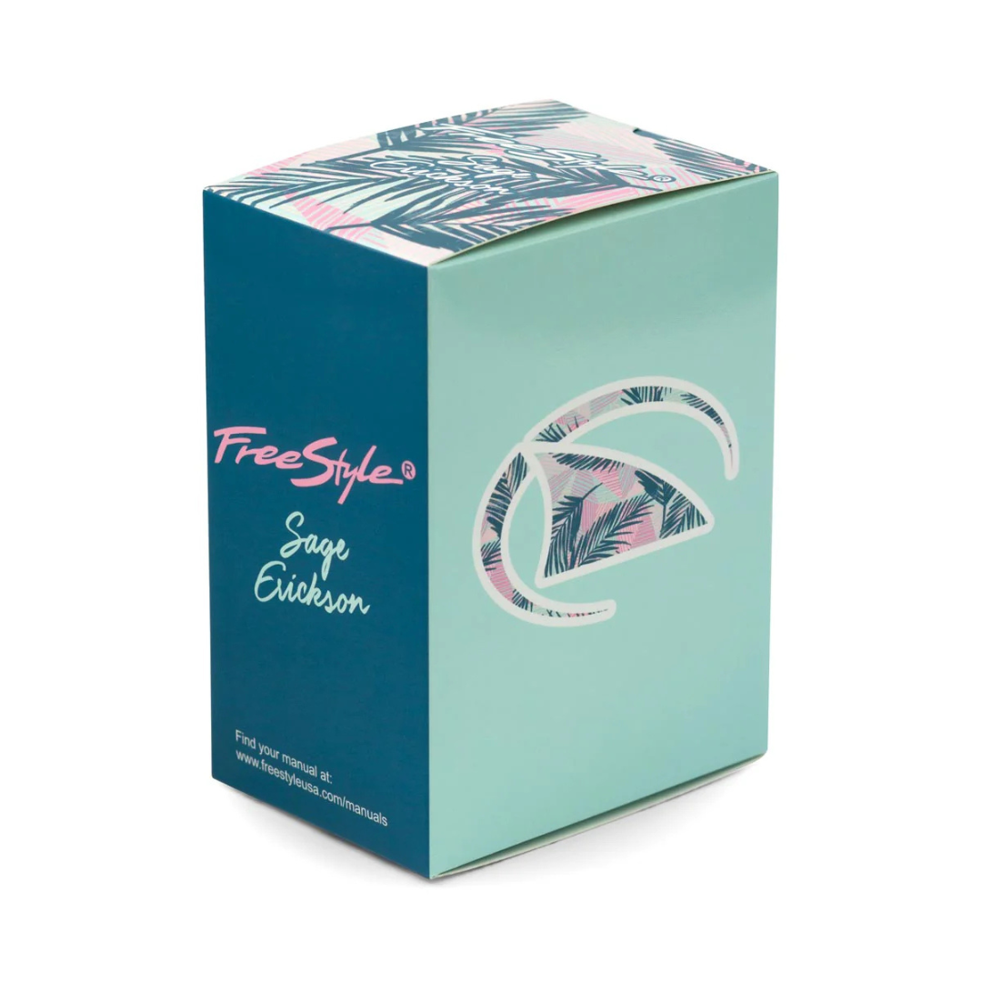 Freestyle Shark Classic Clip -Sage Blue Sage Palm