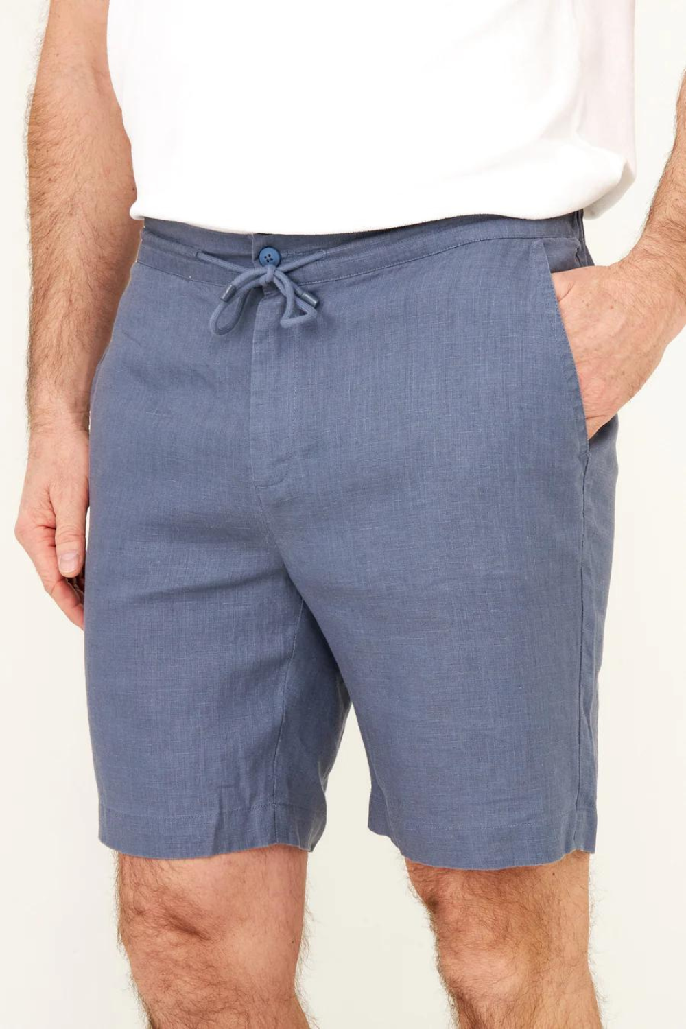 HIHO Linen Resort Short - Vintage Indigo