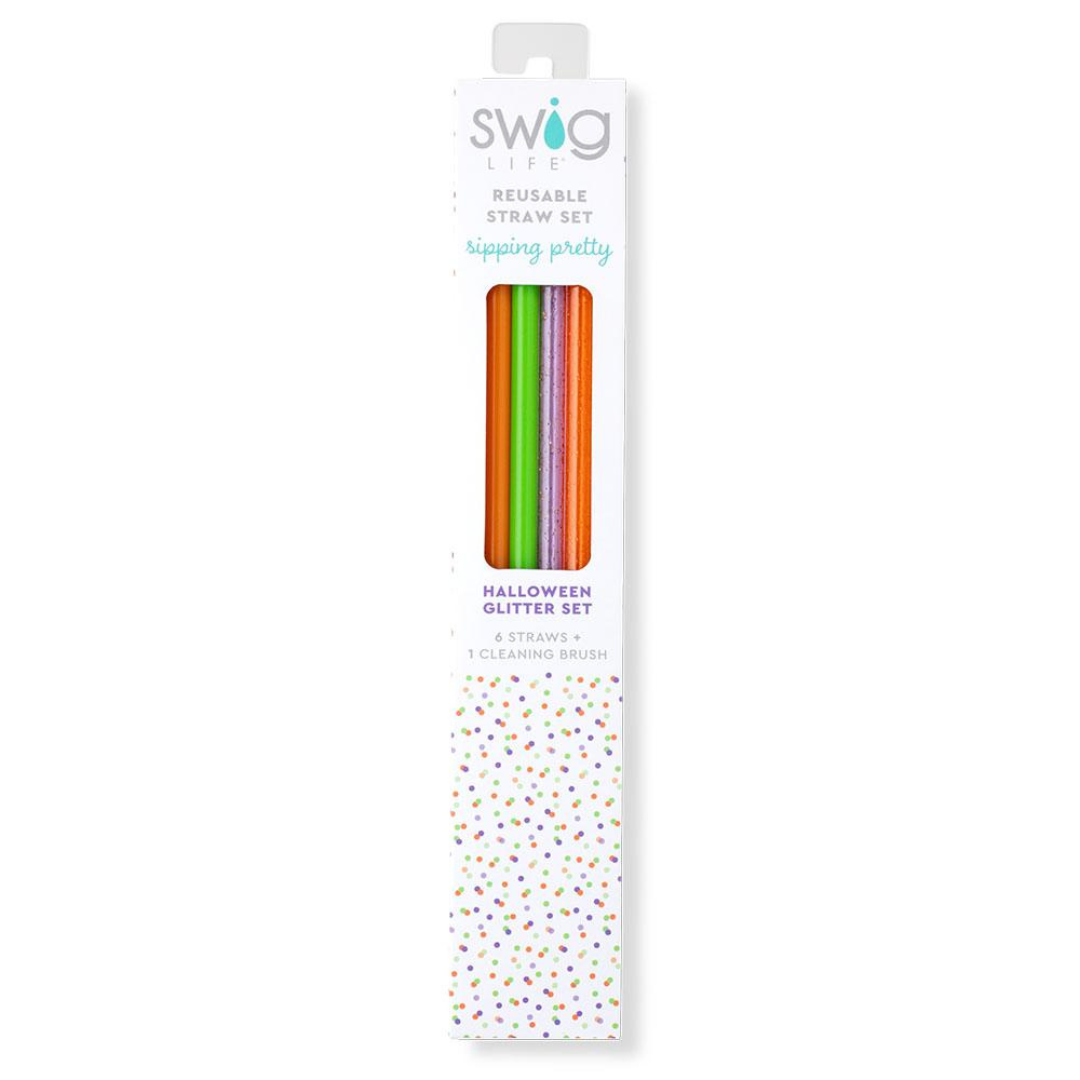 Swig Halloween Resusable Straw Set