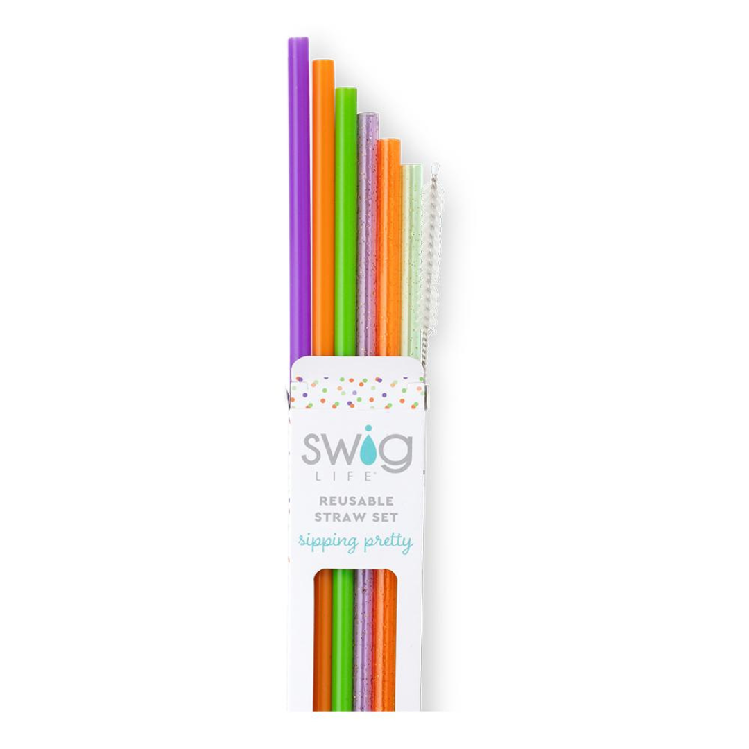 Swig Halloween Resusable Straw Set