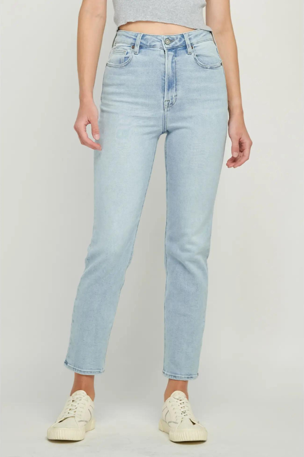 Hidden Harley Slim Mom Jean - Medium Light - The Cottage