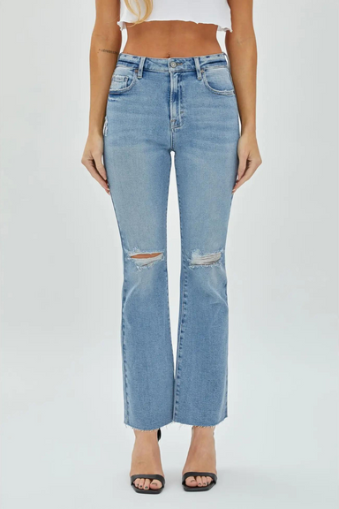 Hidden Ryan High-Rise Bootcut Jeans - Medium Light - The Cottage